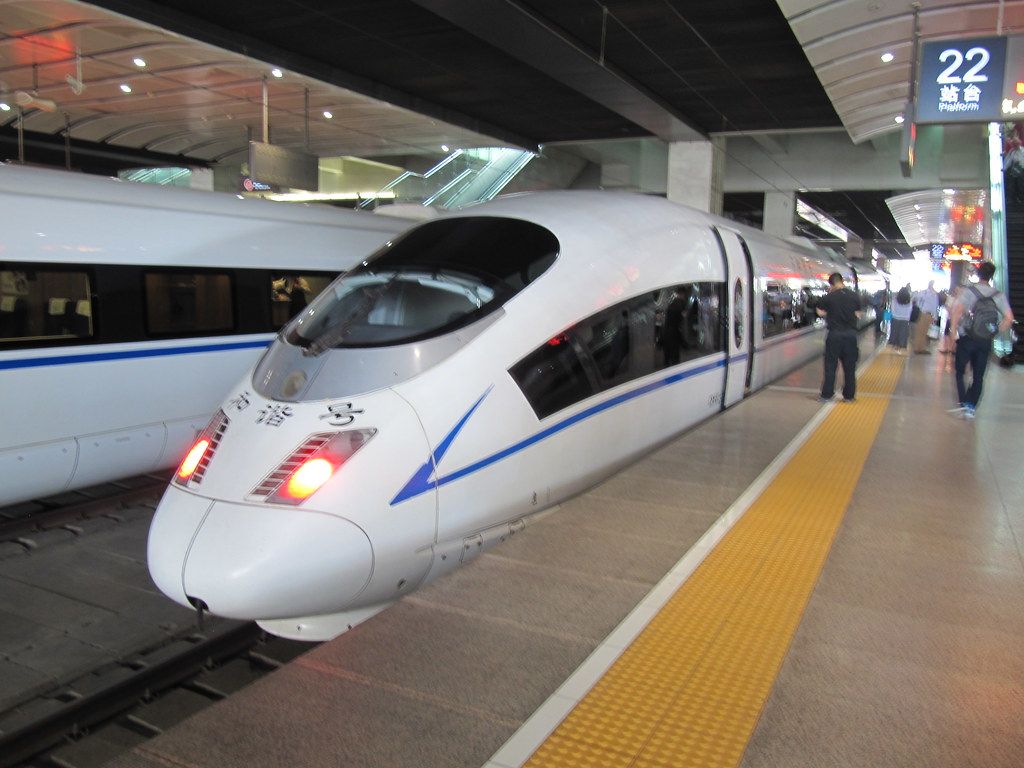 China's high-speed rail network is the largest in the world