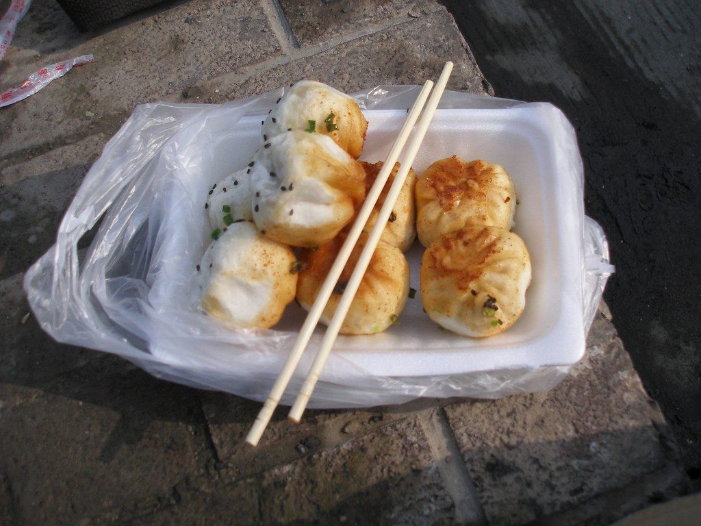 Shengjianbao, Shanghai pan-fried soup buns